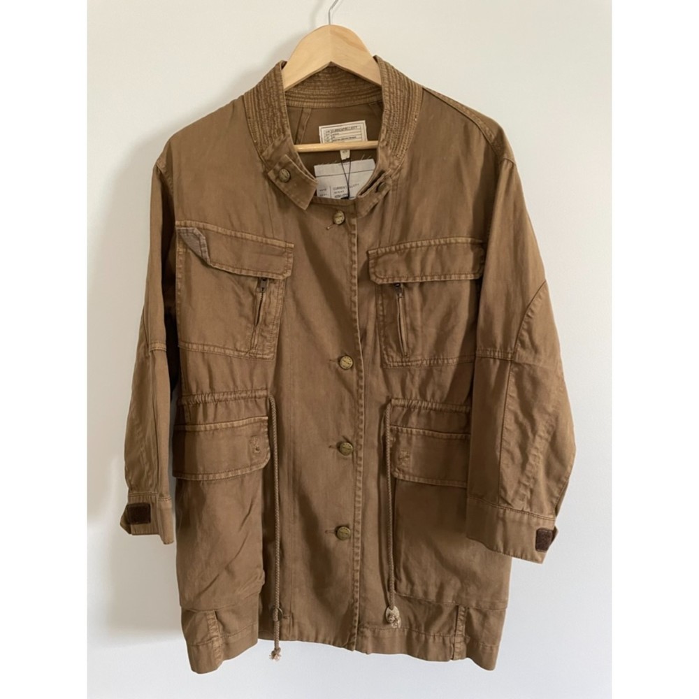Current/Elliot 0 The Military Parka Green Utility Jacket Fits XS-Small
